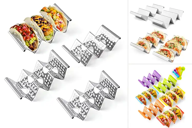 Detailed view of Best 4 Pack Taco Holders: Upgrade Your Taco Nights Mess-Free