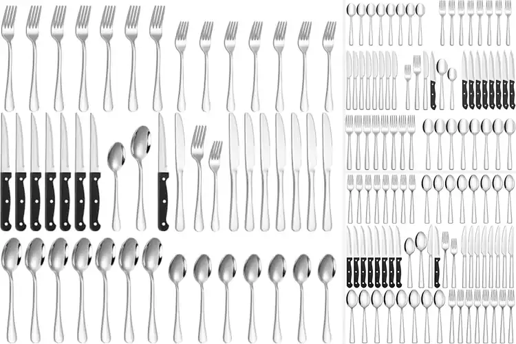 Detailed view of Best 48 Piece Silverware Set: Top 10 Elegant & Durable Picks