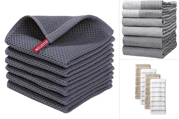 Detailed view of 10 Best Absorbent Dish Towels to Transform Your Cleanup