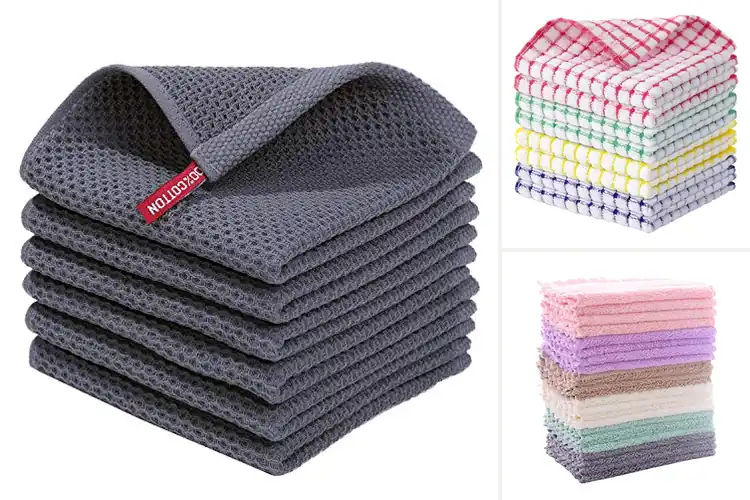 Detailed view of 10 Best Absorbent Dishcloths: Soak Up Messes Effortlessly