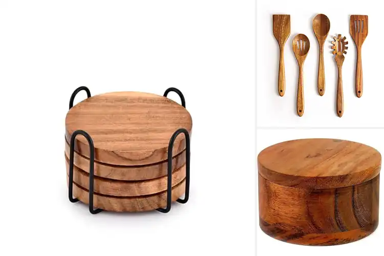 Detailed view of Best Acacia Wood Products: 10 Must-Have Home Essentials