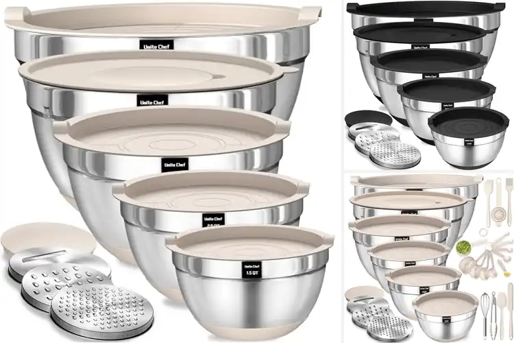 Detailed view of Best Airtight Lid Mixing Bowls