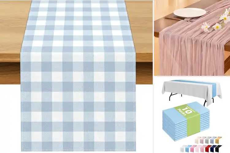 Detailed view of 10 Best Baby Shower Table Runners to Elevate Your Decor