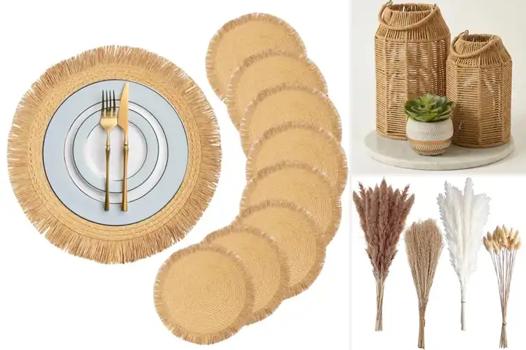 Detailed view of Best Boho Table Decor