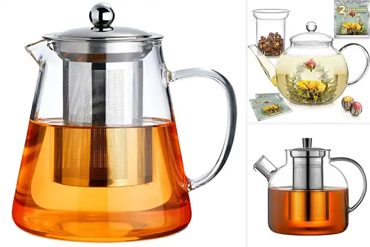 Detailed view of Best Borosilicate Glass Teapot: Brew Beautifully