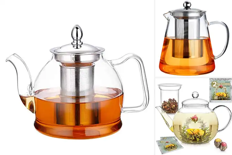 Detailed view of Best Borosilicate Glass Teapots