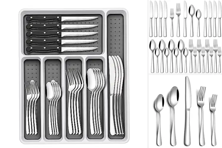Detailed view of Best BPA Free Silverware Sets