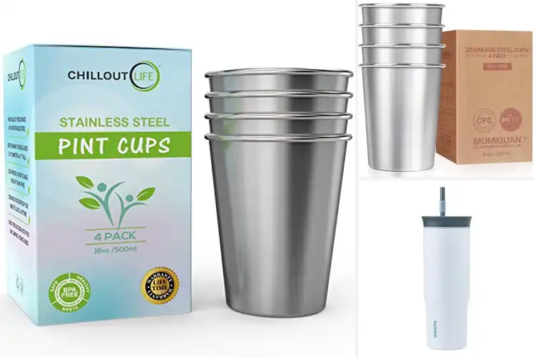 Detailed view of 10 Best BPA-Free Stainless Steel Tumblers: Spill-Proof