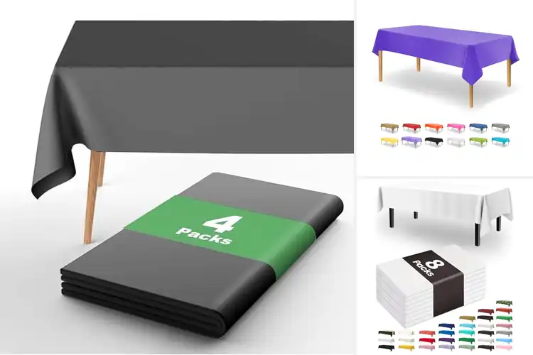 Detailed view of Best Budget Friendly Table Cloths For Events