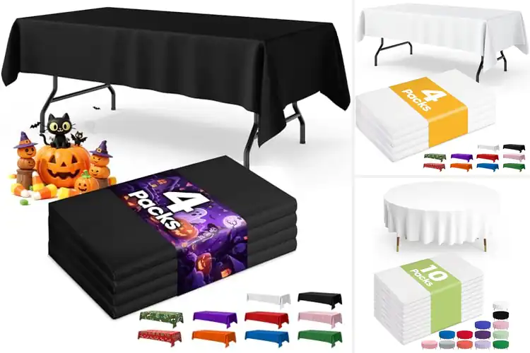 Detailed view of 10 Best Budget Tablecloths: Stylish & Cheap