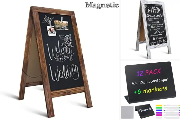 Detailed view of 10 Best Buffet Chalkboards for Stylish Food Displays