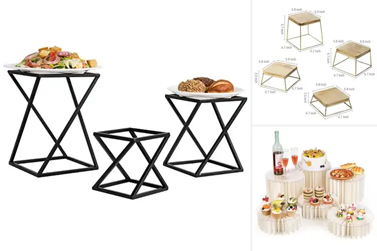 Detailed view of 10 Best Buffet Dessert Stands for Stunning Displays