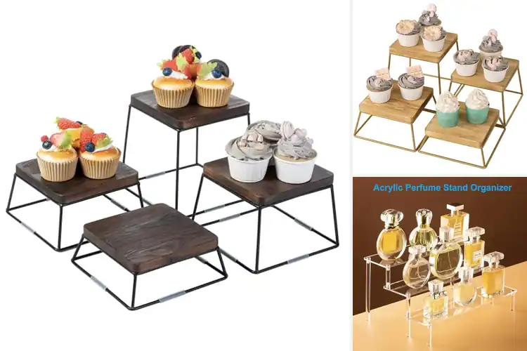 Detailed view of 10 Best Buffet Display Shelves for Stunning Setups