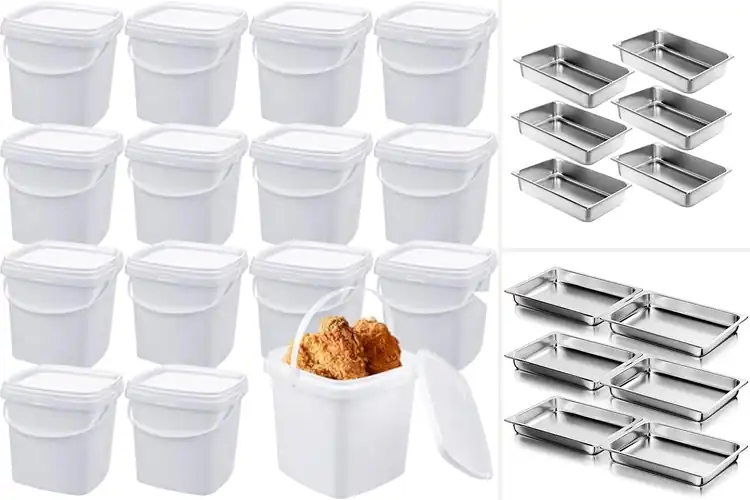 Detailed view of 10 Best Buffet Food Containers for Easy, Fresh Serving