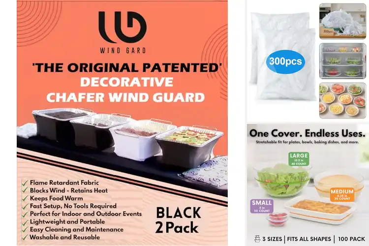 Detailed view of 10 Best Buffet Food Protectors to Elevate Your Event