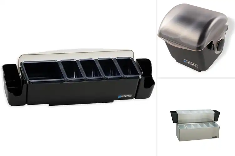 Detailed view of 10 Best Buffet Garnish Organizers for a Stylish Setup