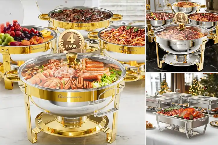 Detailed view of 10 Best Buffet Glass Lid Chafing Dishes to Upgrade Your Setup