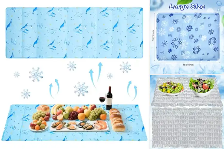 Detailed view of 17 Best Buffet Ice Mats: Keep Your Food Fresh for Hours