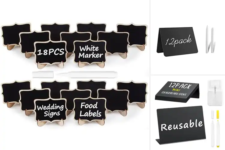 Detailed view of 10 Best Buffet Labels For Tables: Elegant Picks for Easy Setups