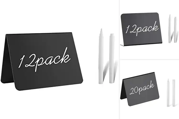 Detailed view of 10 Best Buffet Labels for a Stylish Food Display
