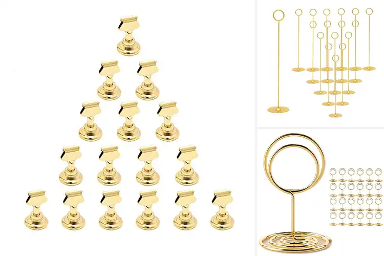 Detailed view of 10 Best Buffet Menu Card Holders to Elevate Your Table Setup