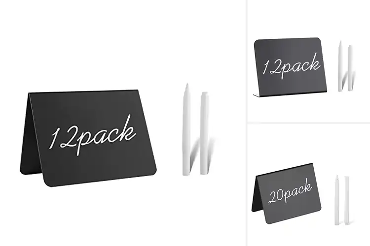 Detailed view of 10 Best Buffet Mini Chalkboards to Organize Your Table Stylishly