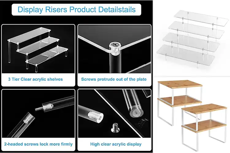Detailed view of 10 Best Buffet Organizer Shelves for a Stylish Setup
