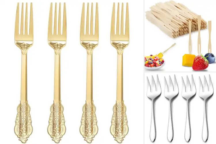 Detailed view of 10 Best Buffet Party Forks for Effortless Serving
