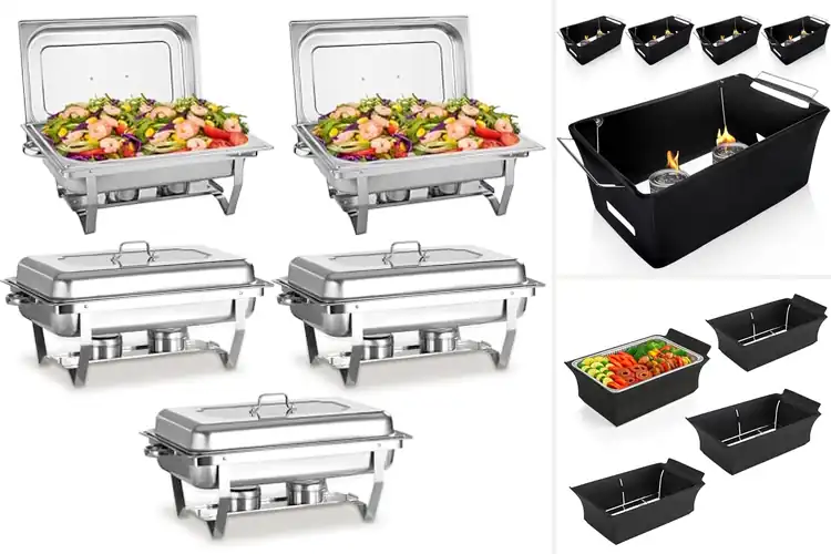 Detailed view of 17 Best Buffet Safe Chafers to Keep Your Food Warm & Secure