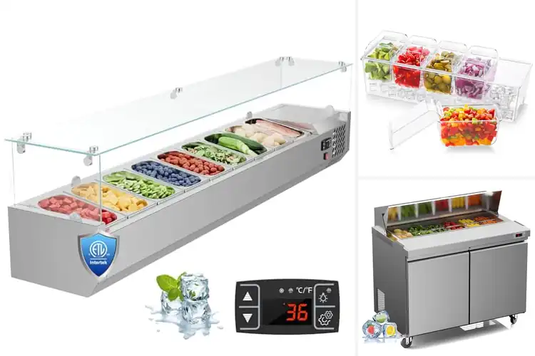 Detailed view of 10 Best Buffet Salad Bars for Fresh, Easy Serving