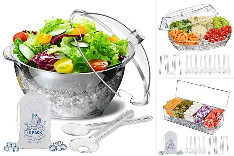 Detailed view of 10 Best Buffet Salad Containers to Keep Food Fresh & Stylish