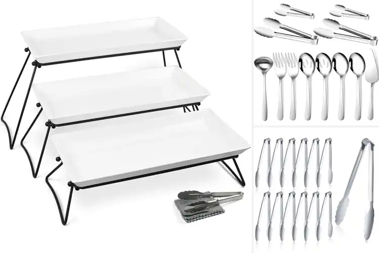 Detailed view of 10 Best Buffet Serving Pieces for an Elegant Table