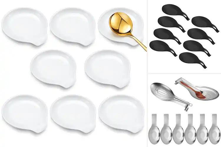 Detailed view of 10 Best Buffet Serving Spoon Rests for Mess-Free Meals