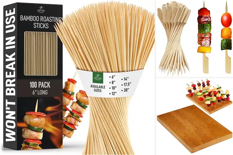 Detailed view of 8 Best Buffet Skewers to Elevate Your Food Presentation