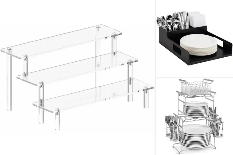 Detailed view of 10 Best Buffet Table Organizers for Stress-Free Meals