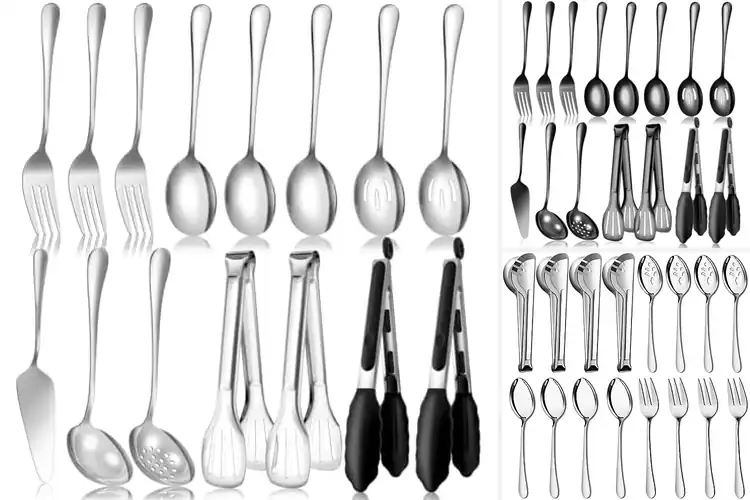 Detailed view of 10 Best Buffet Utensils for Effortless Hosting