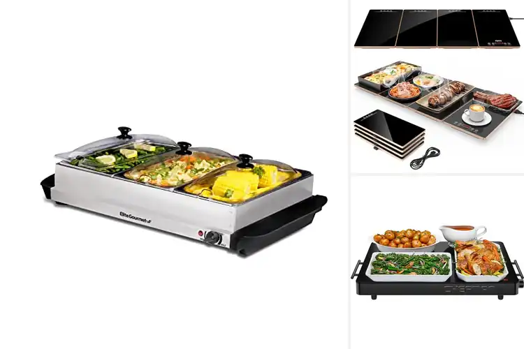 Detailed view of Best Buffet Warming Trays