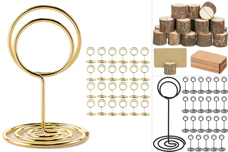 Detailed view of 10 Best Centerpiece Card Holders to Elevate Any Event Decor