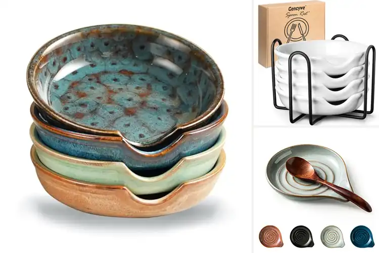 Detailed view of Best Ceramic Spoon Rests