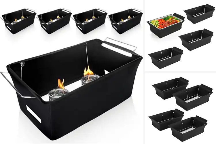 Detailed view of 10 Best Chafing Dish Covers That Keep Food Warm