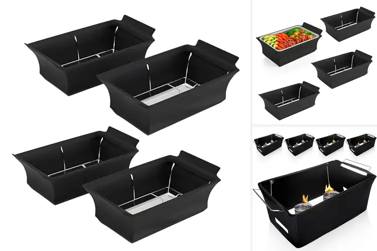 Detailed view of 10 Best Chafing Dish Wind Guards for Perfect Outdoor Events