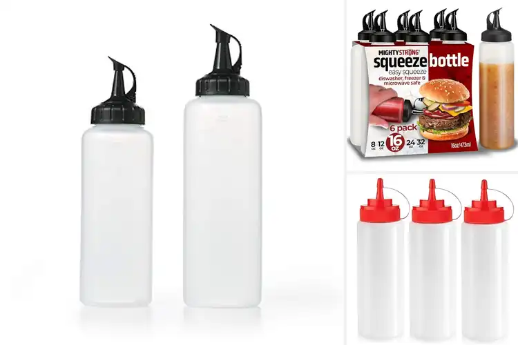 Detailed view of Best Chef Squeeze Bottles