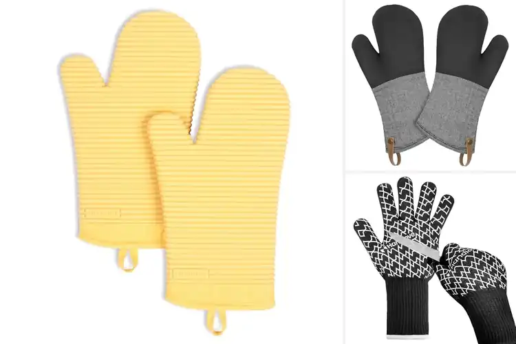 Detailed view of Best Comfortable Oven Mitts With Cuff