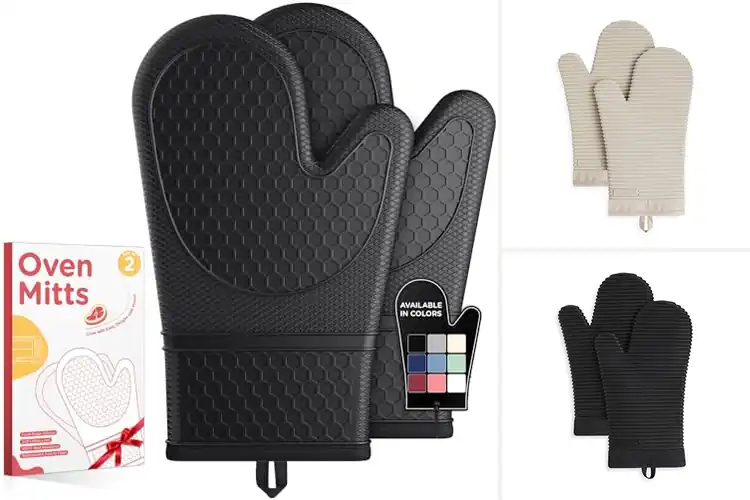 Detailed view of 10 Best Comfortable Silicone Mitts: Ultimate Grilling Protection