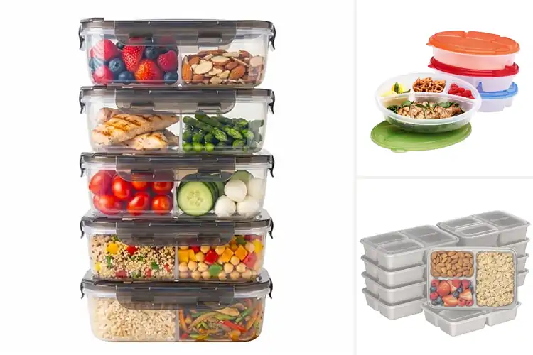 Detailed view of Best Compartmentalized Food Storage