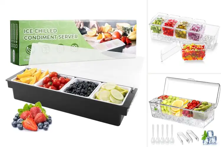 Detailed view of 10 Best Condiment Servers for Mess-Free Entertaining