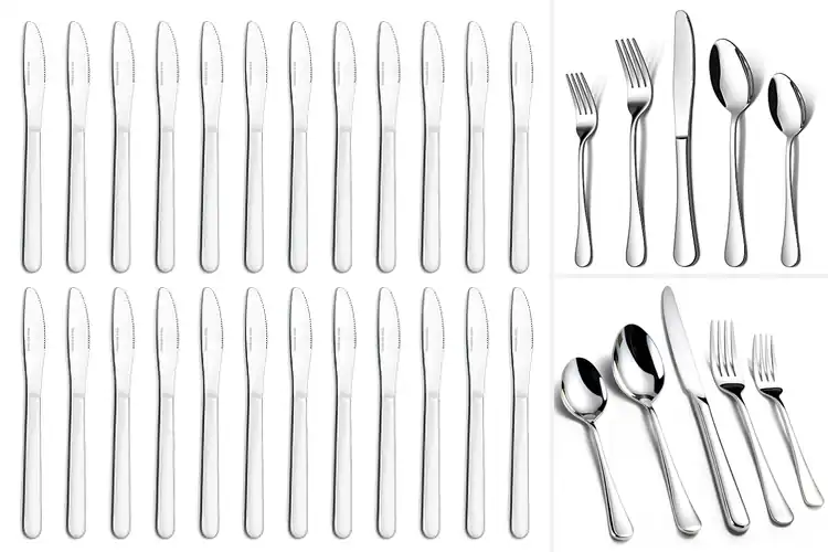 Detailed view of Best Cost Effective Silverware Sets
