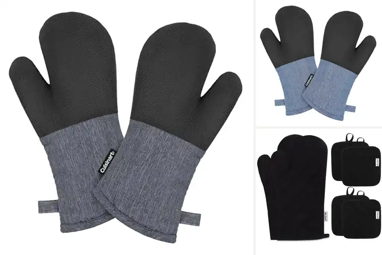 Detailed view of 10 Best Cotton-Cuff Oven Mitts: Heat Guard & Comfort