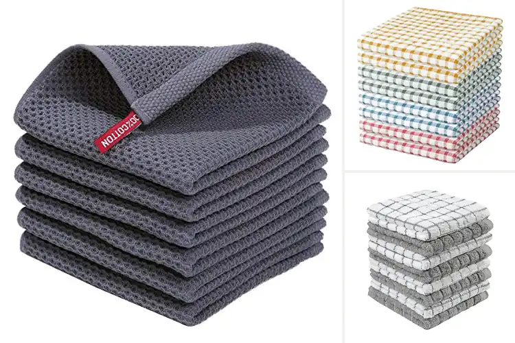 Detailed view of 10 Best Cotton Dish Cloths: Top Picks for a Clean Kitchen