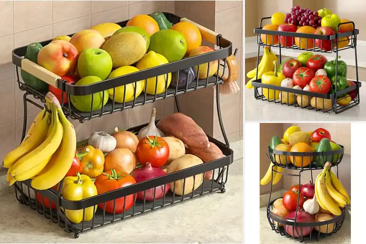 Detailed view of Best Countertop Fruit Basket